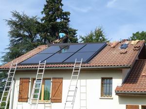 decoupe des tuiles et finitions